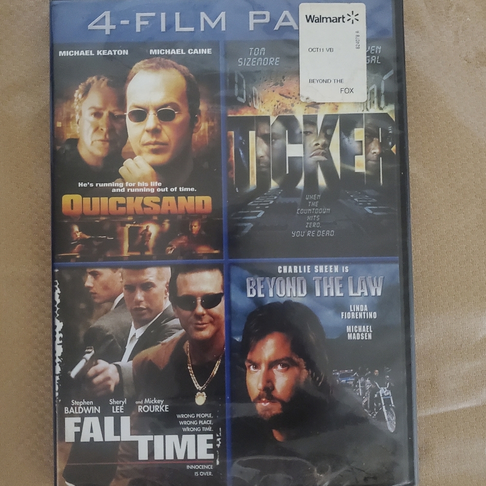 4-Film Pack DVD Collection     Great Collectors Item. 🔵 Very Fast Shipping